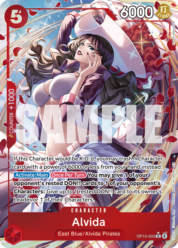 Pre[Single] OP15-003 Alvida AA