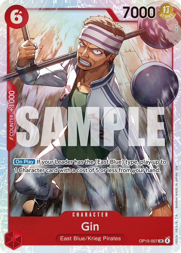 Pre[Single] OP15-007 Gin