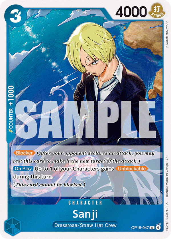 Pre[Single] OP15-047 Sanji
