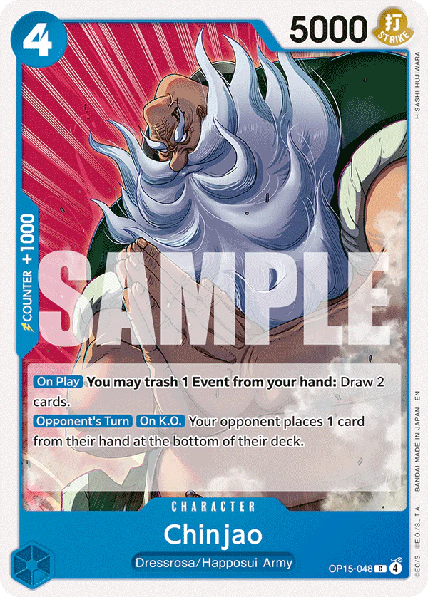 Pre[Single] OP15-048 Chinjao