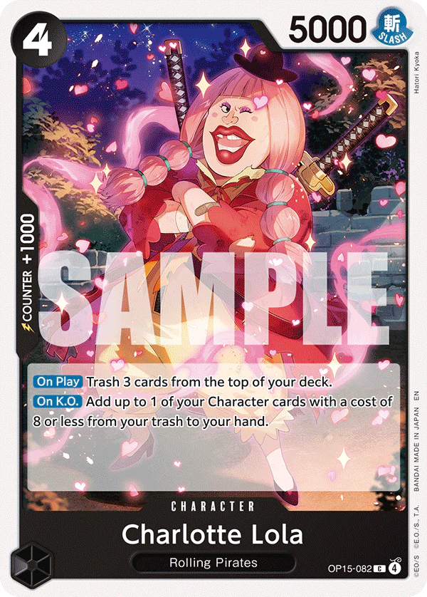 Pre[Single] OP15-082 Charlotte Lola
