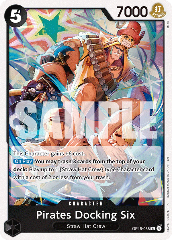 Pre[Single] OP15-088 Pirates Docking Six