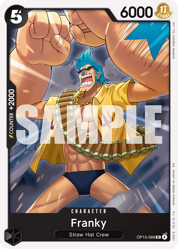 Pre[Single] OP15-089 Franky