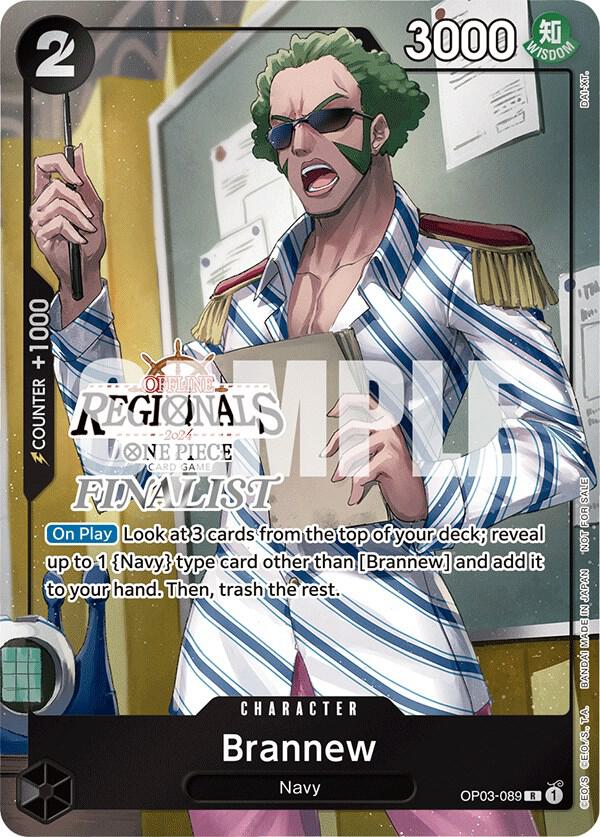 [Single] OP03-089 Brannew [Finalist]