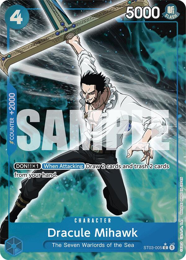 [Single] ST03-005 (PRB01) Dracule Mihawk (Full Art)