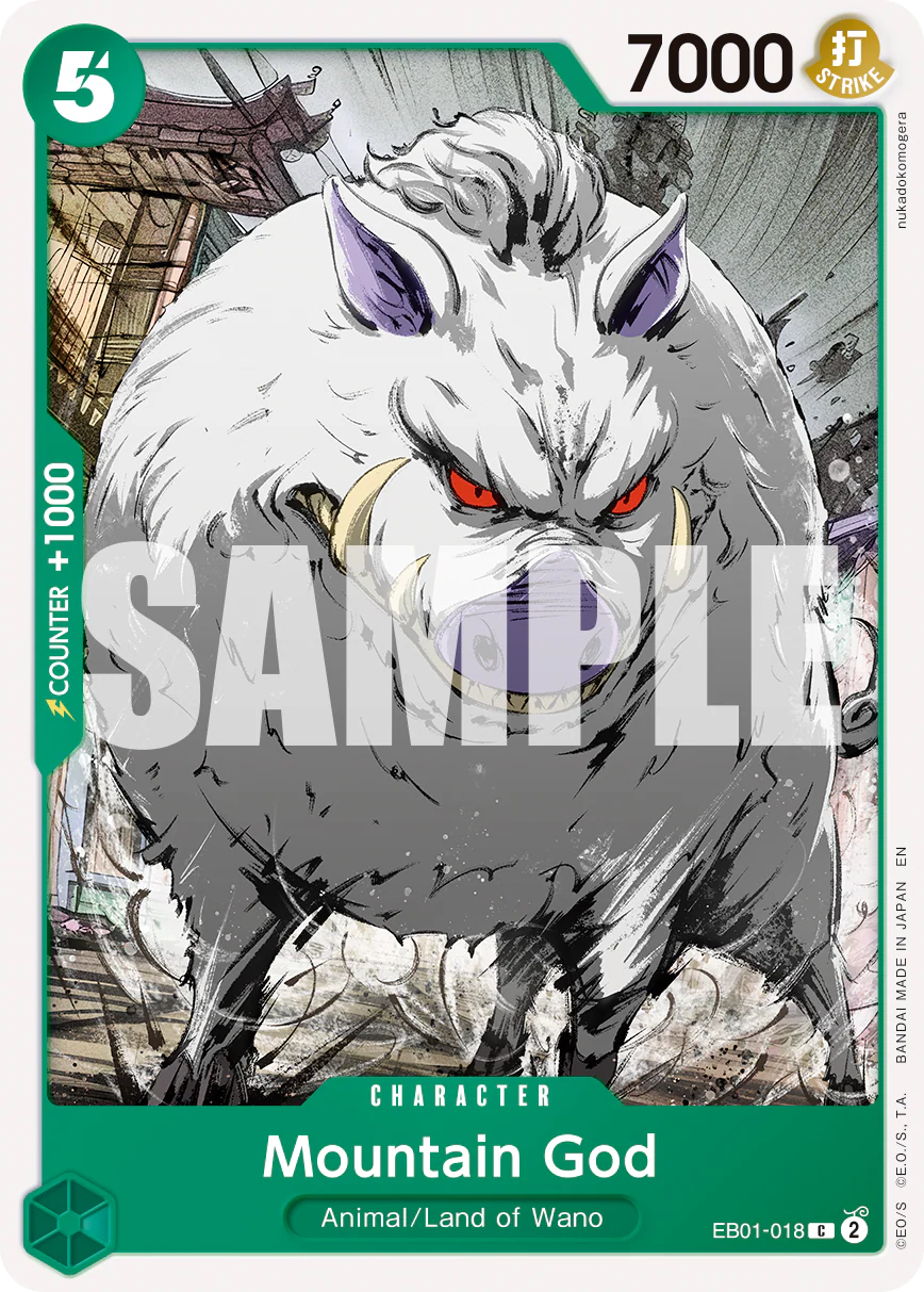 [Single] EB01-018 Mountain God (PRB02)