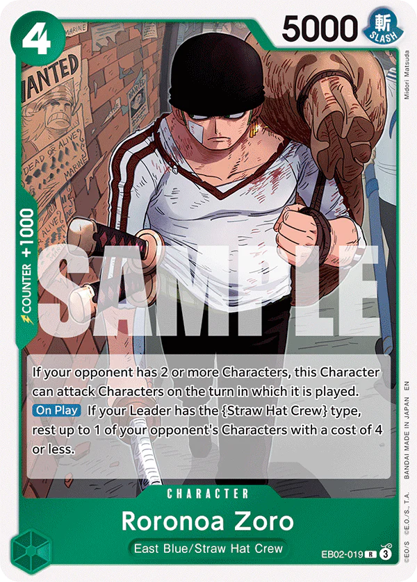 [Single] EB02-019 Roronoa Zoro