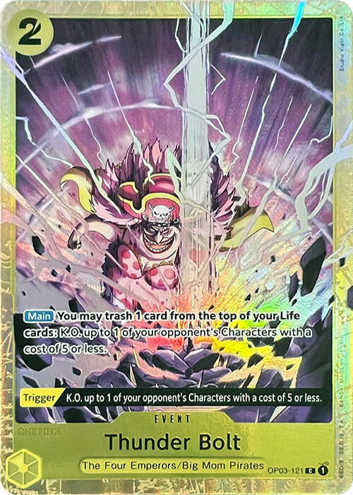 [Single] OP03-121 Thunder Bolt AA