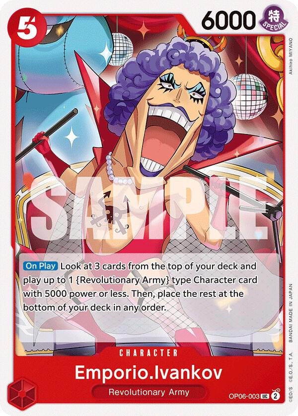 [Single] OP06-003 (PRB01) Emporio.Ivankov