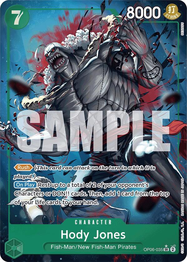 [Single] OP06-035 (PRB01) Hody Jones AA