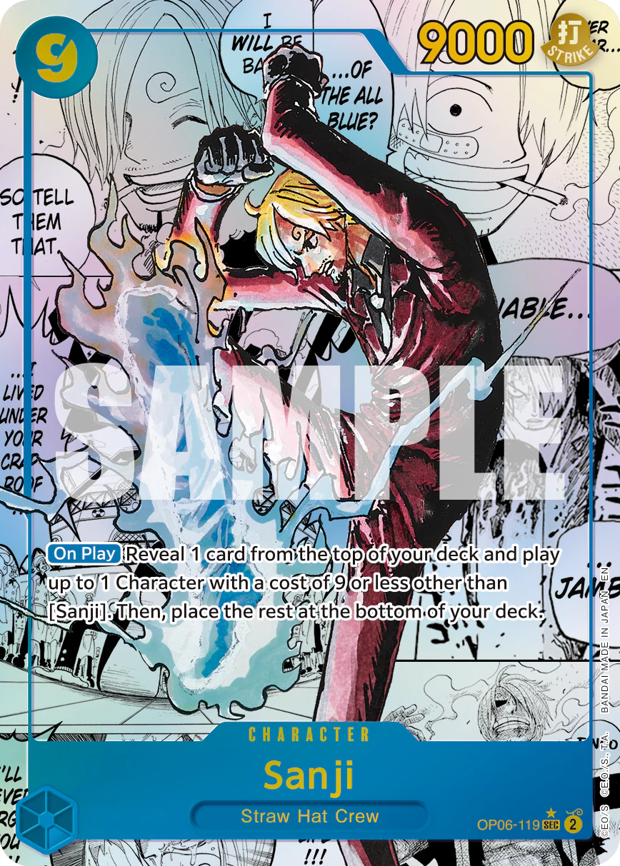 [Single] OP06-119 Sanji MANGA (PRB02)