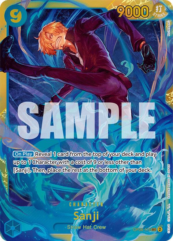 [Single] OP06-119 Sanji (PRB02)