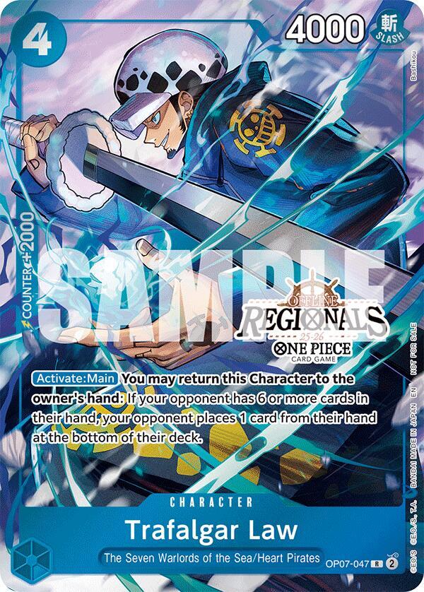 [Single] OP07-047 Trafalgar Law (Offline Regional Participation Pack 2025 Vol.2)