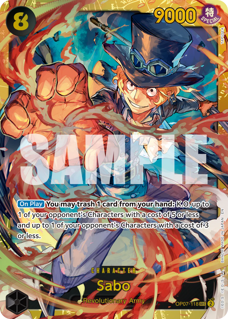 [Single] OP07-118 Sabo (PRB02)