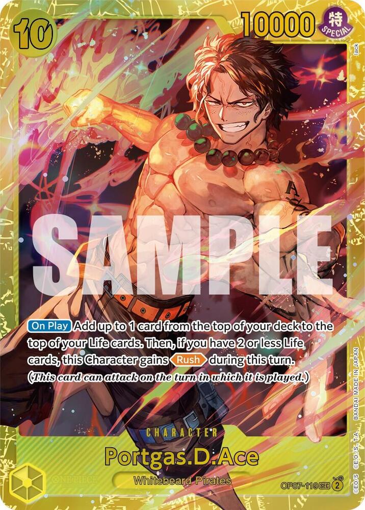 [Single] OP07-119 Portgas.D.Ace