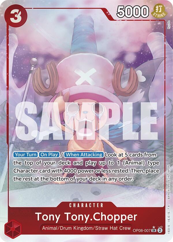 [Single] OP08-007 Tony Tony.Chopper (Parallel)