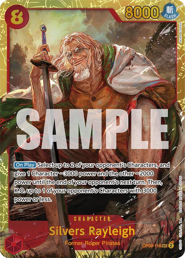 [Single] OP08-118 Silvers Rayleigh
