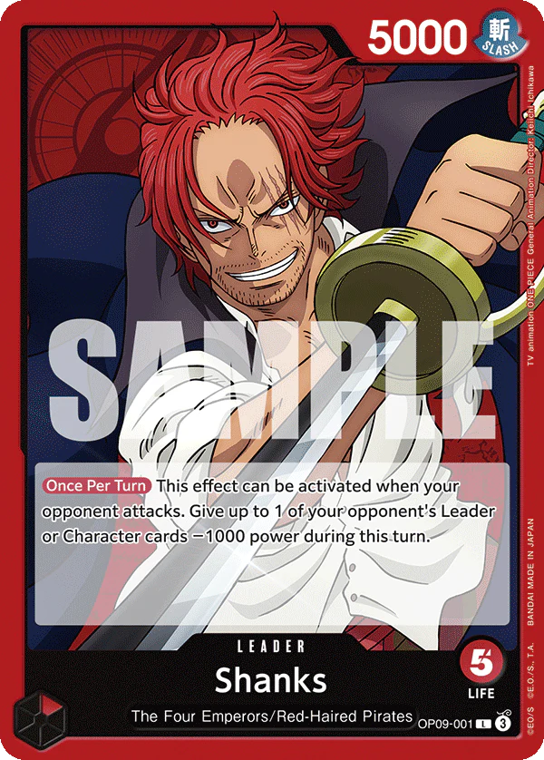 [Single] OP09-001 Shanks