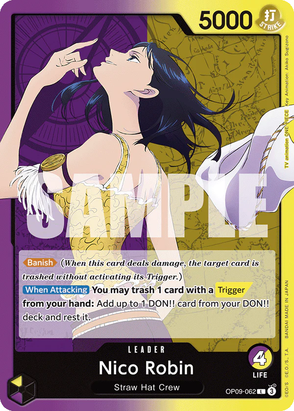 [Single]  OP09-062 Nico Robin