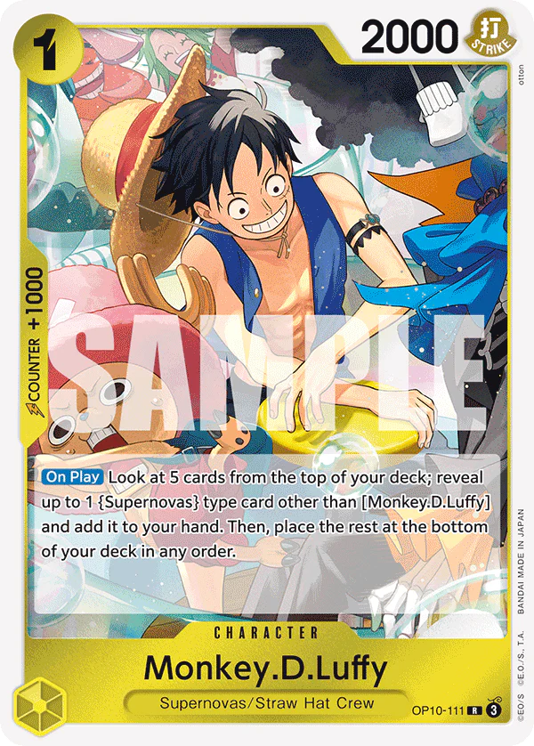 [Single] OP10-111 Monkey.D.Luffy