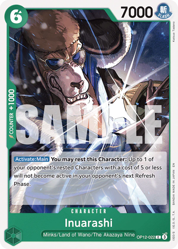 [Single] OP12-022 Inuarashi