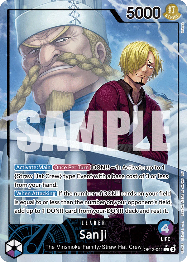 [Single] OP12-041 Sanji (AA)