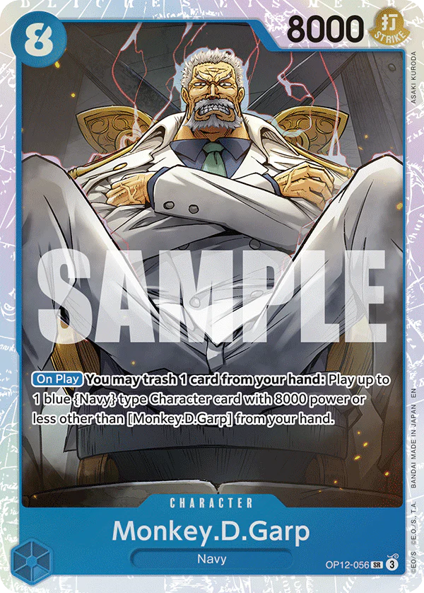 [Single] OP12-056 Monkey.D.Garp