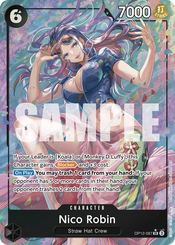 [Single] OP12-087 Nico Robin (AA)