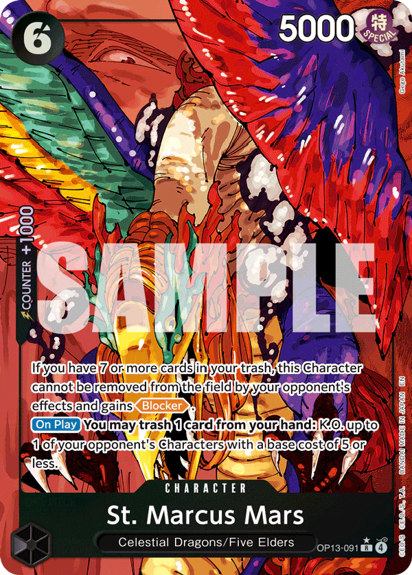 [Single] OP13-091 St. Marcus Mars AA