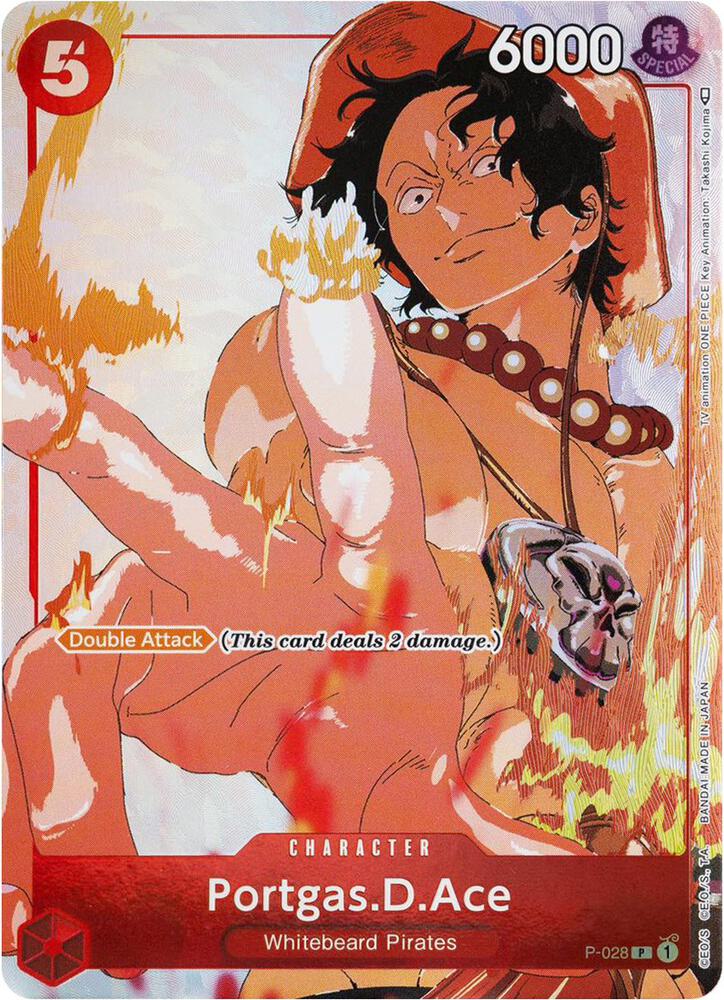 [Single] P-028 Portgas.D.Ace (Alternate Art)