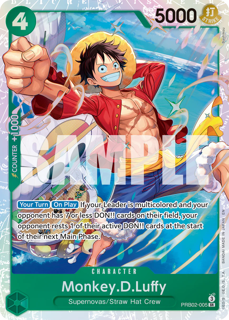 [Single] PRB02-005 Monkey.D.Luffy