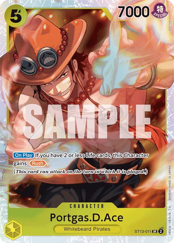 [Single] ST13-011 Portgas.D.Ace