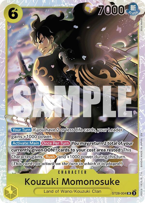 [Single] ST28-004 Kouzuki Momonosuke