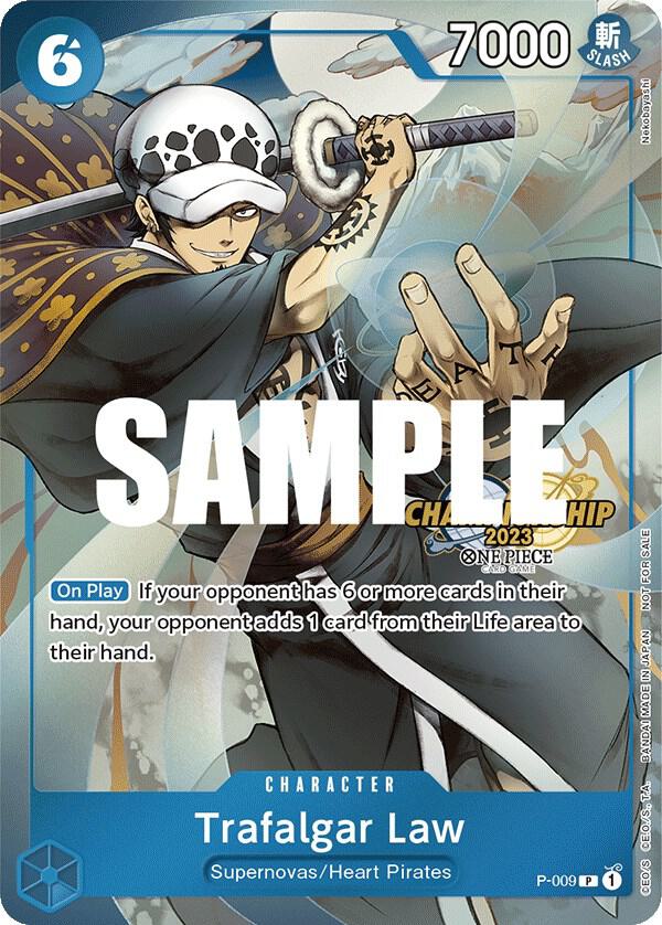 [Single] P-009 Trafalgar Law Special Tournament Promos
